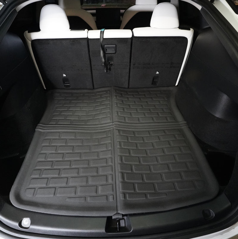 Tesla Model Y 3D Frunk & Trunk Mats (3 Piece)