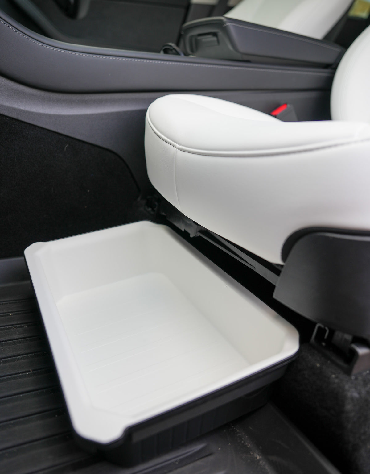 Tesla Model Y - Under Seat Lined Drawer/Tray