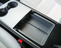 Tesla Armrest Lined Storage Tray